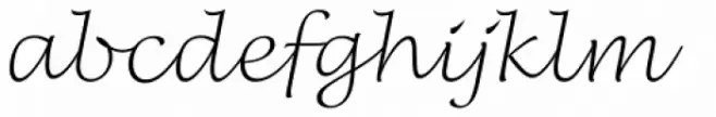 Lucida Handwriting Std Thin