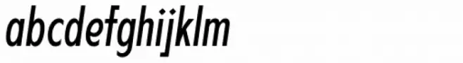 Lucifer Sans ExtraCondensed Light Italic
