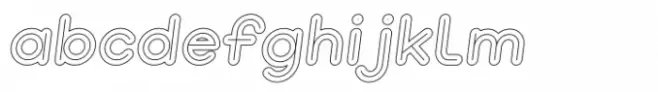 Maas Thin Line Italic