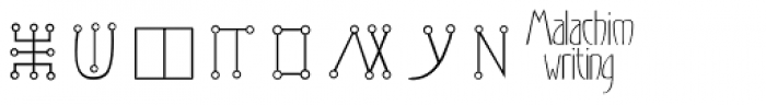 Malachim Writing