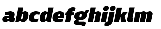 Mally Black Italic