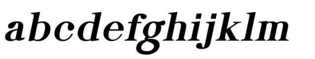 Manas Extra Bold Italic Expanded