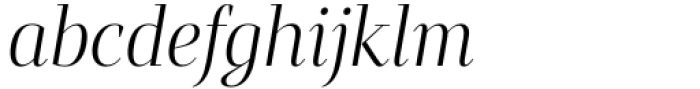 Mandrel Didone Condensed Light Italic