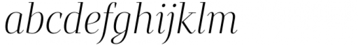 Mandrel Didone Condensed Thin Italic