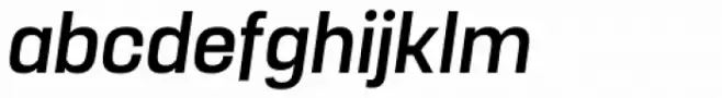 Manual Condensed Italic