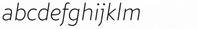 Marcher Extralight Italic