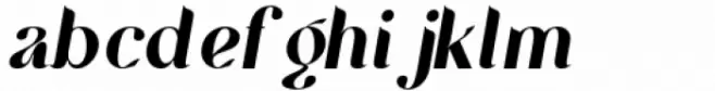 Marvella Typeface Italic