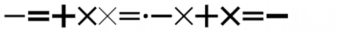 Mathe Symbols SH Regular