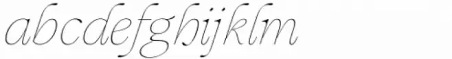 Mauren Thin Italic