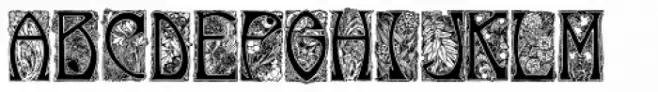 Maurice Dufrene Initials
