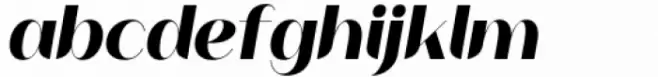 Mavel Poster Extra Black Italic