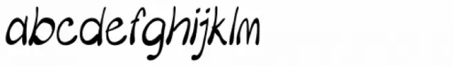 Merilee Condensed Italic