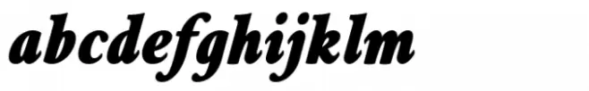 Merong Black Italic