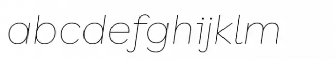 Mesclo Thin Italic