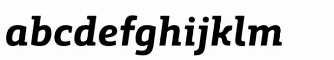 MIR Next Extra Bold Italic