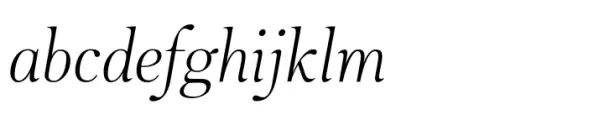 Midnight Edition Thin Italic