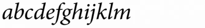 Minion Pro Italic