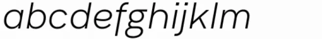 Minor Light Italic