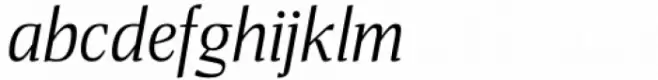 Miragem Book Italic
