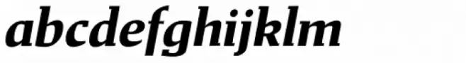 Mixtra Slabserif SemiBold Italic
