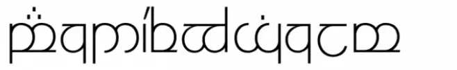 Modern Elvish Thin