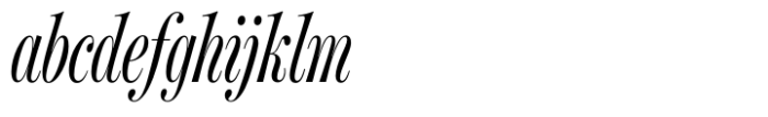 Moderno FB Std Compressed Light Italic