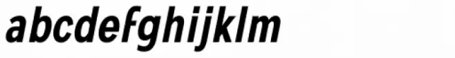 Mollen Semi Bold Condensed Italic
