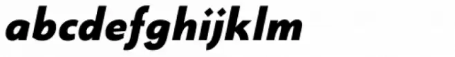 Monterchi Sans Extrabold Italic