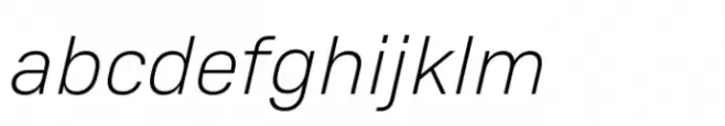 Monto Screen Extra Light Italic