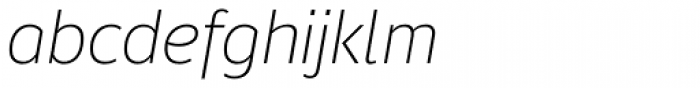 Moris Extra Light Italic