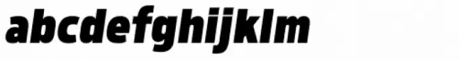 Morl Sans Black Italic