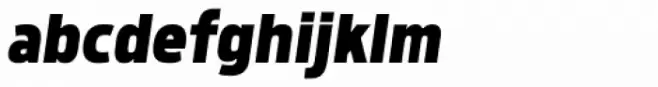 Morl Sans Extra Bold Italic