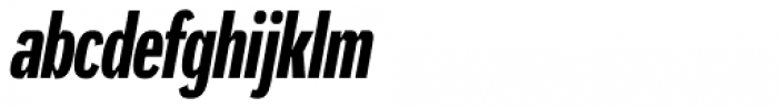 Mynor Bold Compact Italic
