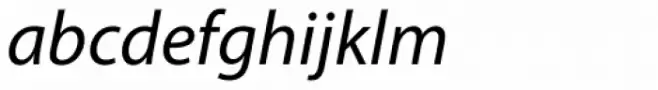 Myriad Pro Italic