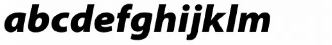 Myriad Pro SemiExt Black Italic