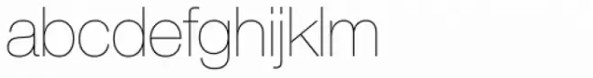 Neue Helvetica Pro 25 Ultra Light