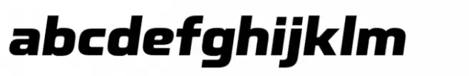 Nicomedia Extra Bold Italic