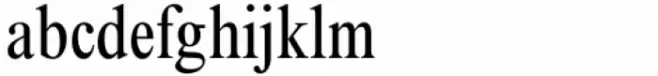 Nimbus Roman No. 9 L Regular Condensed