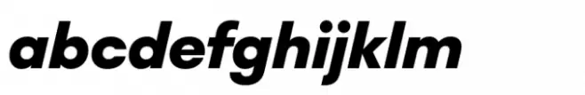 Noir No1 Std Extrabold Italic