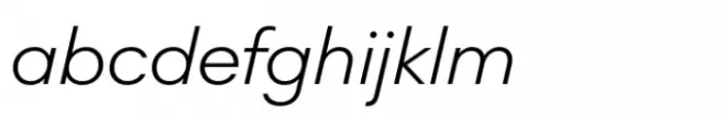 Noir No1 Std Extralight Italic
