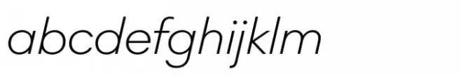 Noir No1 Std Thin Italic