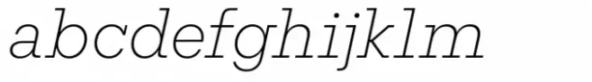 Nomos Slab Extra Light Italic