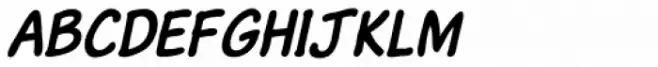 NorB Sketch Bold Italic