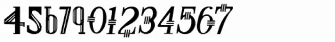 Numbers Decorative1