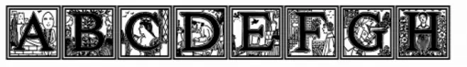 Nursery Rhyme Initials