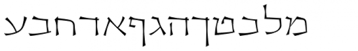 OL Hebrew Cursive Light