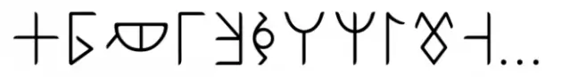 Ongunkan Proto Bulgarian Runic Regular