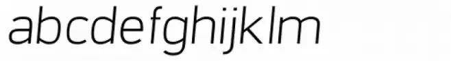Orcin Sans Light Italic