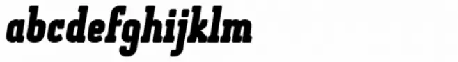 Otsu Slab Heavy Italic