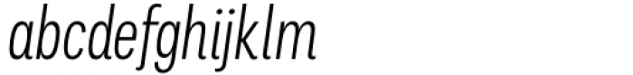 Palo Compressed Light Italic